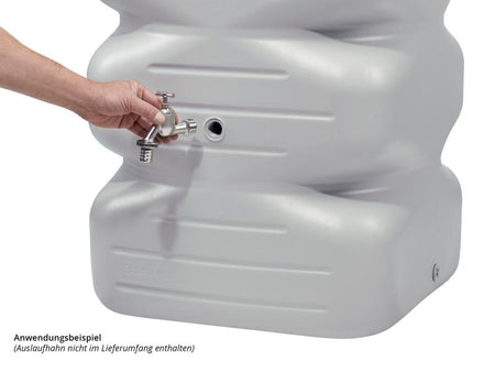 Garantia Regentonne Cubus 340 Liter, betongrau