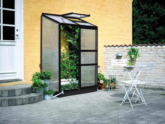 Halls Gewächshaus Altan 2 Schwarz SDPL