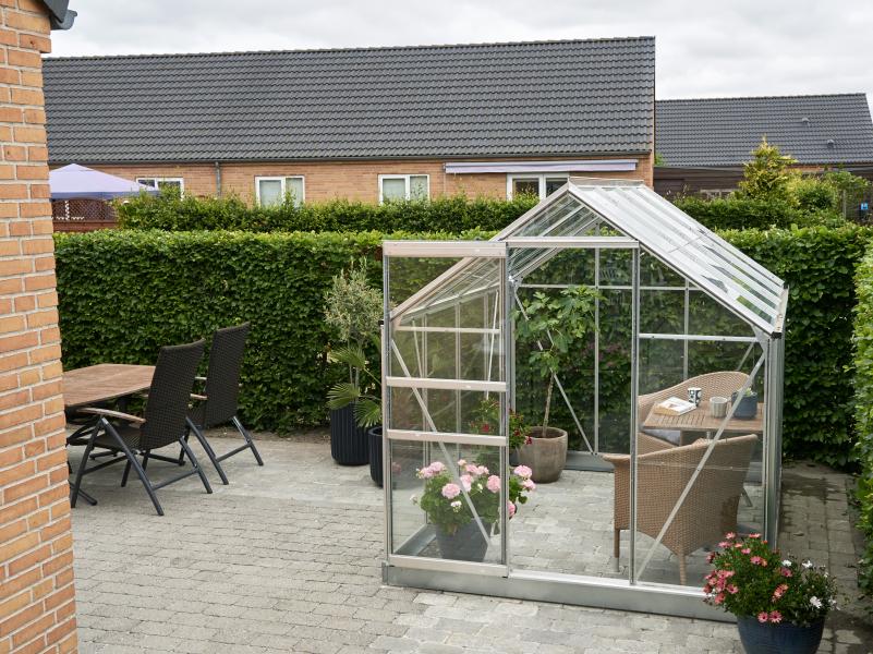 Halls Gewächshaus Popular 86 Blankglas