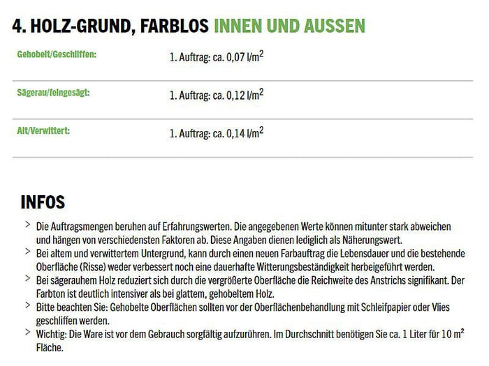 HOLZLASUR INNEN L-3485 ELCHBRAUN 2,5 L