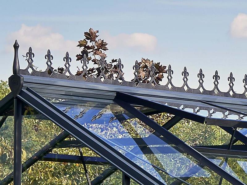 Juliana Dachfirstverzierung Premium 10,9 Kunststoff schwarz