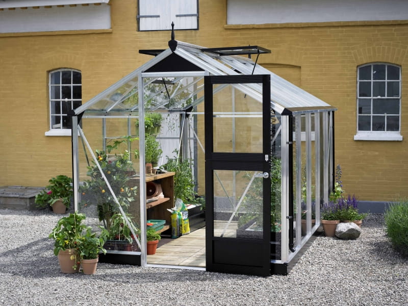 Juliana Gewächshaus Compact 8.2 Alu Sicherheitsglas