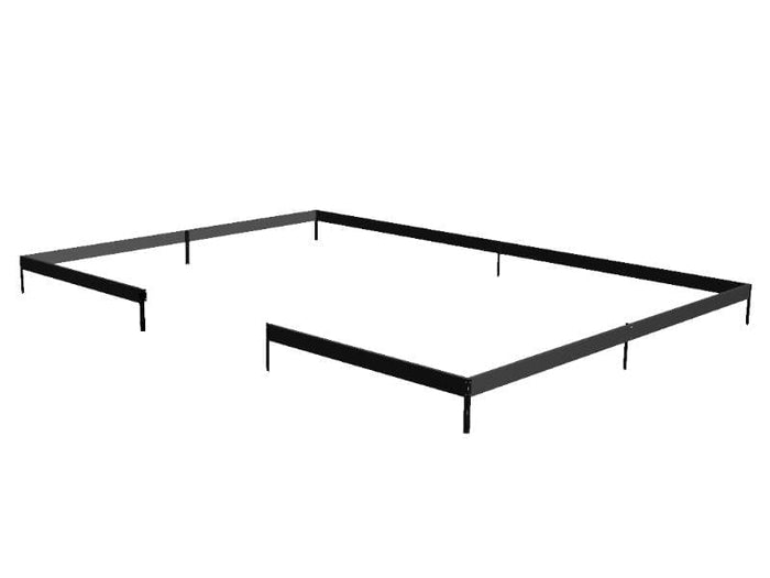 Juliana Gewächshaus Grand Oase 18,8 qm, Anthrazit pulverbeschichtet, 3mm Sicherheitsglas - SPARSET i