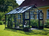 Juliana Gewächshaus Premium 10.9 anthrazit, 3mm Sicherheitsglas, SPARSET inkl. Fundament