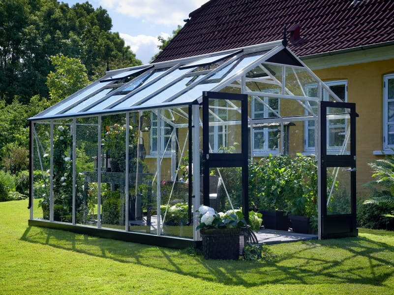 Juliana Gewächshaus Premium 13.0 Aluminium, 3mm Sicherheitsglas