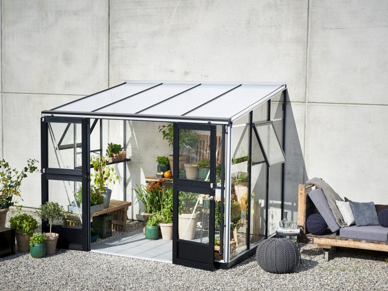 Juliana Gewächshaus Veranda 6.6 Aluminium, 3mm Sicherheitsglas