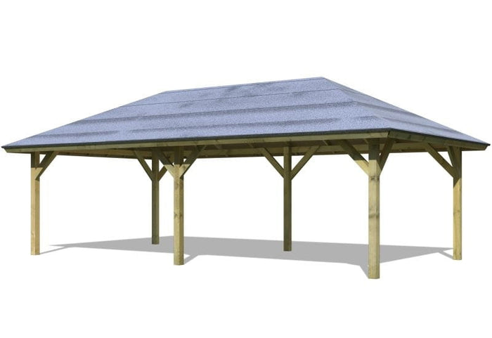 Karibu 4-Eck Pavillon Classic Holm 2 kdi