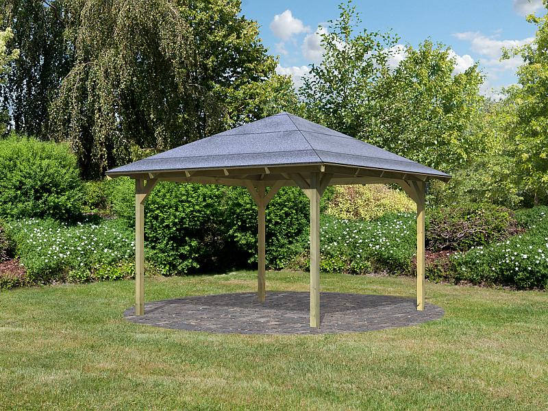 Karibu 4-Eck Pavillon Eco Granada