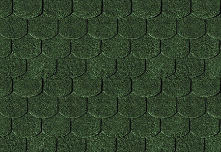 Karibu Dachschindeln Biberschwanz dunkelgrün 13  Pakete