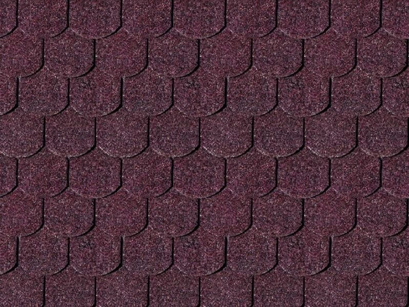 Karibu Dachschindeln Biberschwanz dunkelrot 13  Pakete