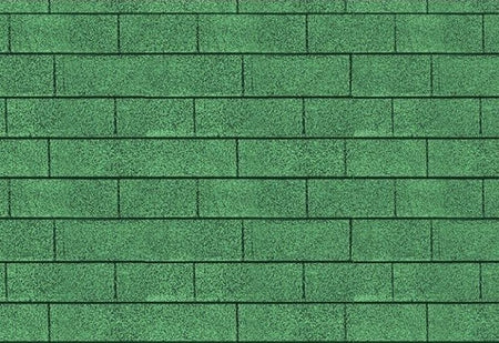 Karibu Dachschindeln Rechteck grün 21 Pakete