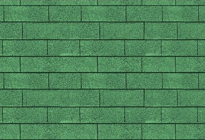 Karibu Dachschindeln Rechteck grün 21 Pakete