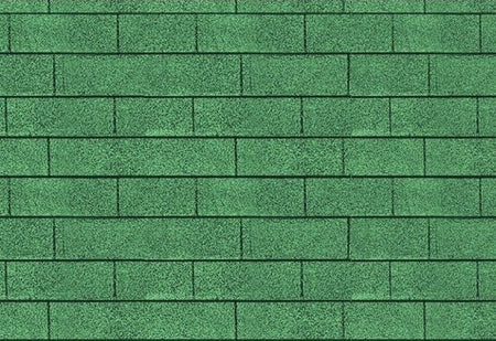 Karibu Dachschindeln Rechteck grün 27 Pakete