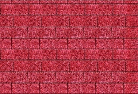 Karibu Dachschindeln Rechteck rot 21 Pakete