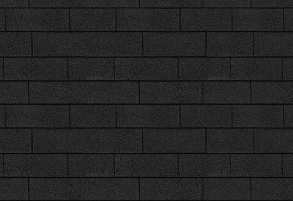 Karibu Dachschindeln Rechteck schwarz 1 Paket