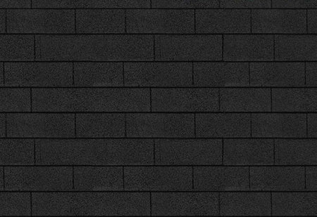Karibu Dachschindeln Rechteck schwarz 1  Paket