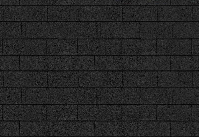 Karibu Dachschindeln Rechteck schwarz 10 Pakete
