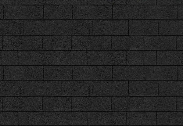 Karibu Dachschindeln Rechteck schwarz 10 Pakete
