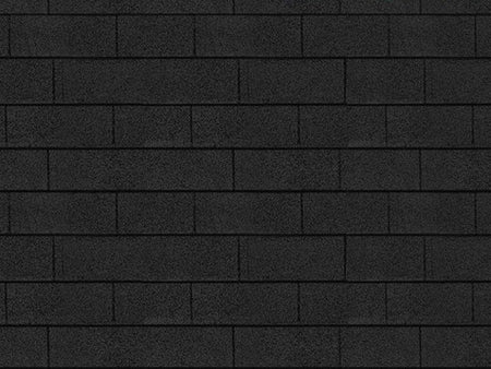 Karibu Dachschindeln Rechteck schwarz 10  Pakete