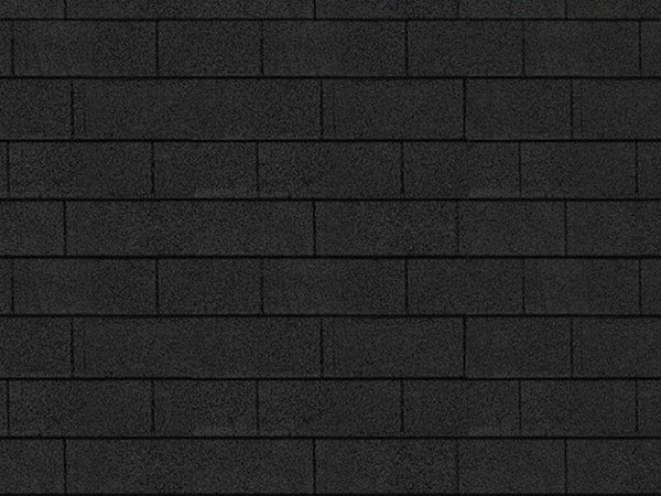 Karibu Dachschindeln Rechteck schwarz 10  Pakete