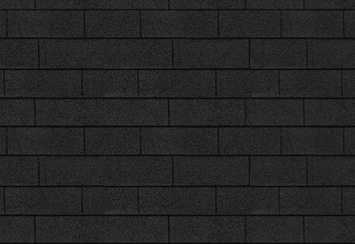 Karibu Dachschindeln Rechteck schwarz 11  Pakete