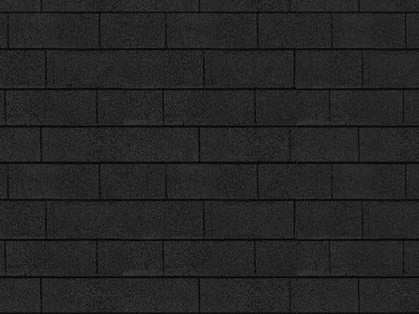 Karibu Dachschindeln Rechteck schwarz 2  Pakete