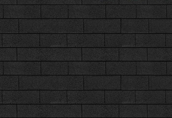 Karibu Dachschindeln Rechteck schwarz 2  Pakete