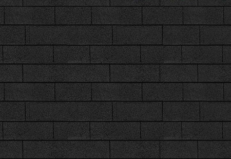 Karibu Dachschindeln Rechteck schwarz 27 Pakete