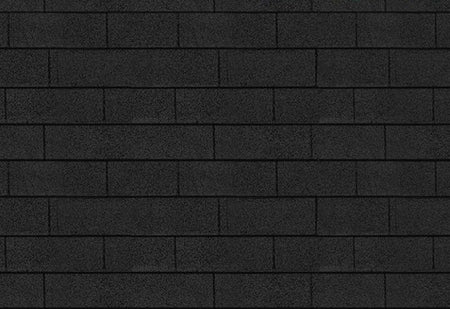 Karibu Dachschindeln Rechteck schwarz 4  Pakete