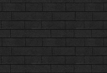 Karibu Dachschindeln Rechteck schwarz 5 Pakete