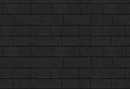 Karibu Dachschindeln Rechteck schwarz 5  Pakete