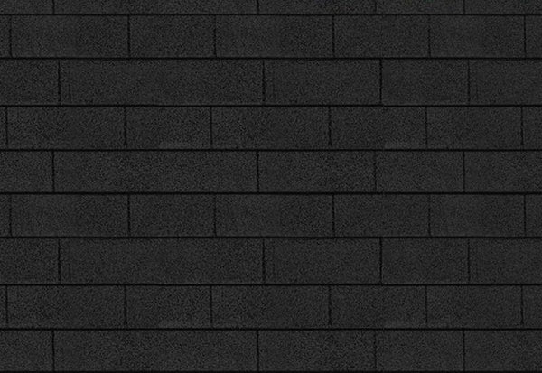 Karibu Dachschindeln Rechteck schwarz 6 Pakete