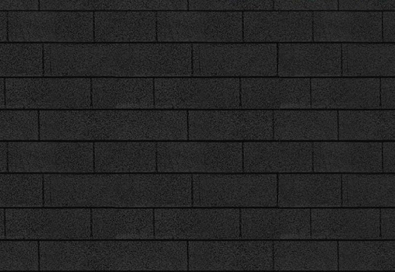 Karibu Dachschindeln Rechteck schwarz 7  Pakete