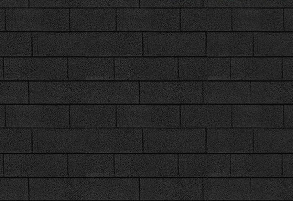 Karibu Dachschindeln Rechteck schwarz 7  Pakete