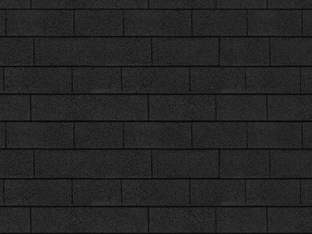 Karibu Dachschindeln Rechteck schwarz 8  Pakete