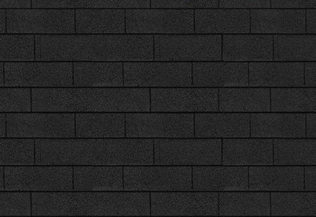 Karibu Dachschindeln Rechteck schwarz 9 Pakete