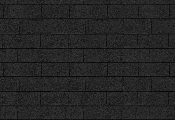 Karibu Dachschindeln Rechteck schwarz 9  Pakete