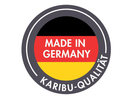 Karibu Fasssauna 1, 38 mm-  inkl. 9 kW Bioofen externe Steuerung