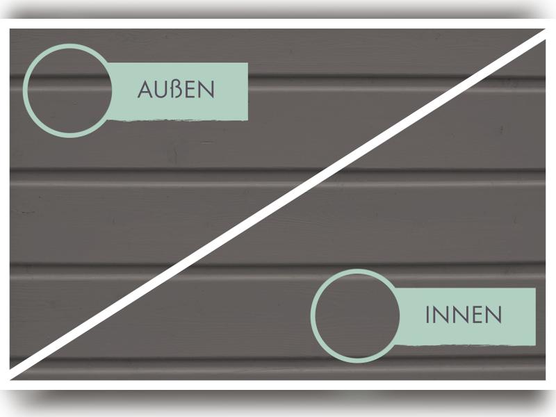 Karibu Mülltonnenbox, terragrau,  für 3 Tonnen inkl. Hochbeet