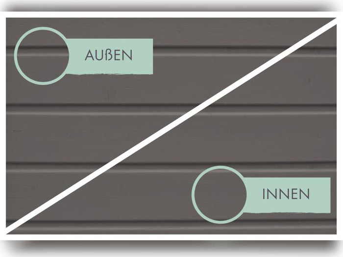 Karibu Mülltonnenbox, terragrau,  für 3 Tonnen inkl. Hochbeet