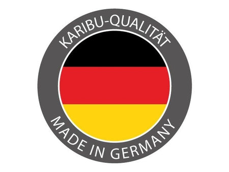 Karibu Multifunktions-Sauna Ava mit 9 kW Bioofen und Infrarotstrahler