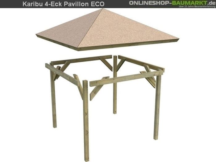 Karibu Pavillon-Carport Kirn 3 kdi