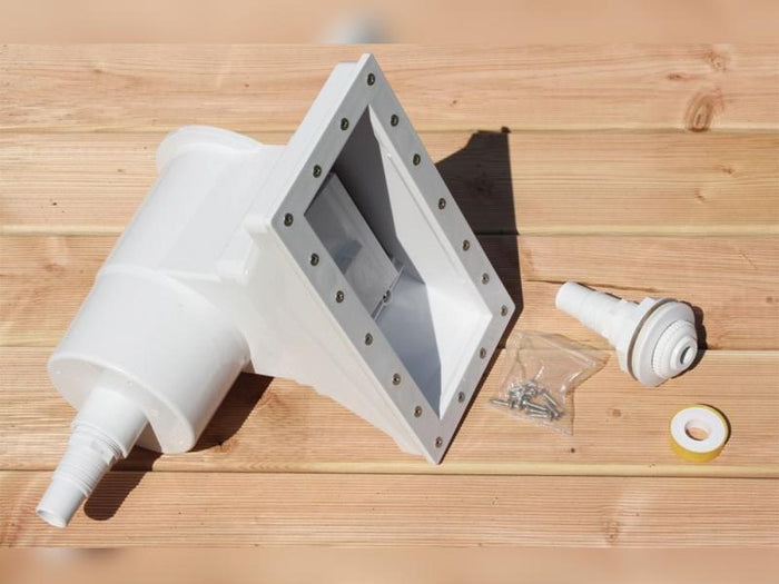 Karibu Pool Modell 2 Variante A im Set mit Filteranlage und Skimmer
