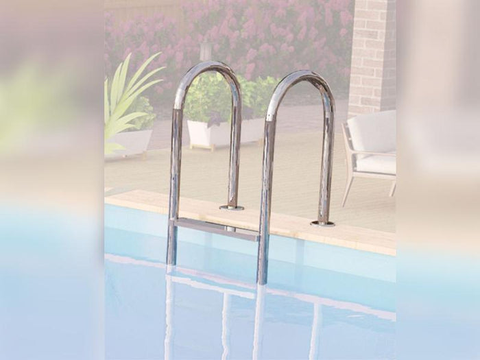 Karibu Pool Modell 2 Variante D, mit Terrasse im Set inkl. Filteranlage und Skimmer