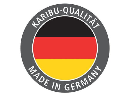 Karibu Pool Modell 2 X im Set mit Terrasse kdi - Folie Blau