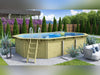 Karibu Pool Modell 4 X kdi - Folie Blau