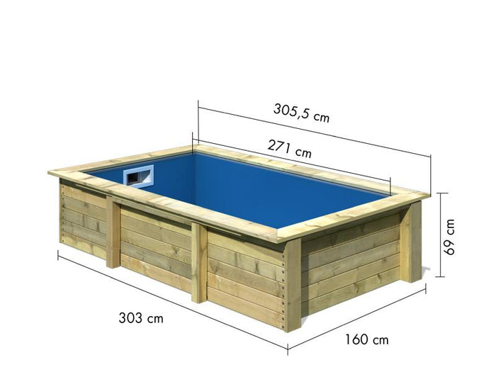 Karibu Pool Triton, 44 mm