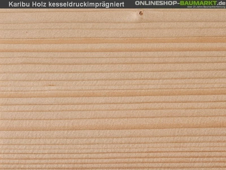 Karibu Rückwand für Doppelcarport kdi