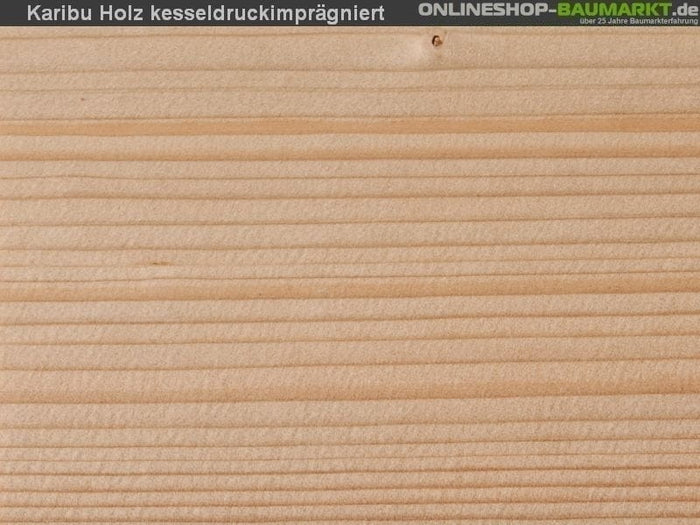 Karibu Rückwand für Doppelcarport kdi