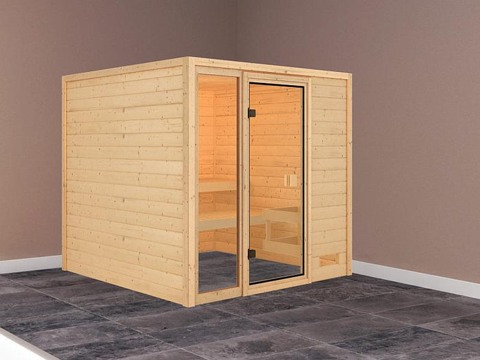 Karibu Sauna Jutta 38 mm